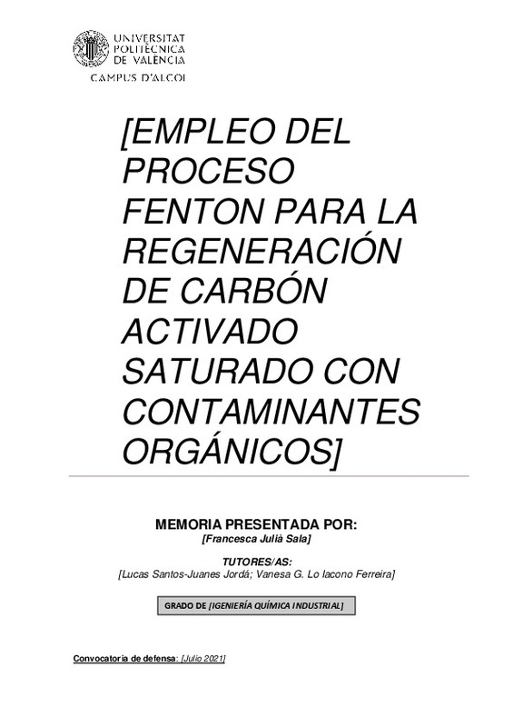 CARBÓN ACTIVO – Productos Químicos de Valencia