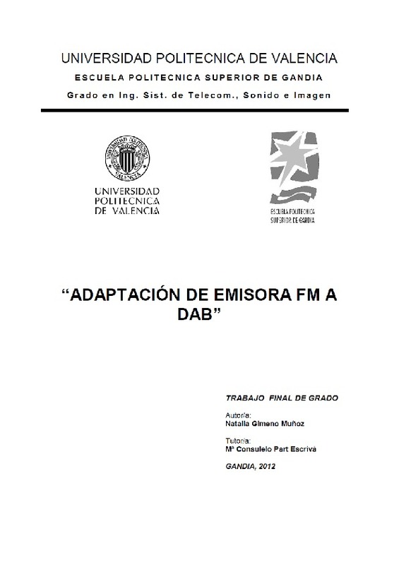 Antena de varilla FM/DAB  sonoro