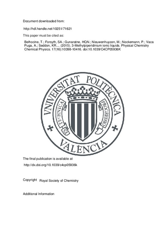 Document Downloaded From This Paper Must Be Cited As The Final Publication Is Available At Copyright Additional Information Ht